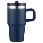 Alta 20 oz Eco-Friendly Vacuum Insulated Straw Mug - Navy Blue Alta 20 oz Eco-Friendly Vacuum Insulated Straw Mug - Navy Blue