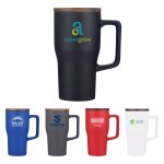 Element 18 oz Ceramic Mug w/ Wood Lid 1 Element 18 oz Ceramic Mug w/ Wood Lid 1