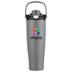 Siren 40 oz Recycled Stainless Steel Vacuum Tumbler - Gray Siren 40 oz Recycled Stainless Steel Vacuum Tumbler - Gray