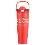 Siren 40 oz Recycled Stainless Steel Vacuum Tumbler - Red Siren 40 oz Recycled Stainless Steel Vacuum Tumbler - Red