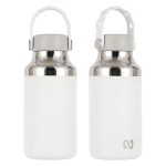 NAYAD® Truro 12 oz Stainless Double-wall Vacuum Insulated Bottle - White NAYAD® Truro 12 oz Stainless Double-wall Vacuum Insulated Bottle - White