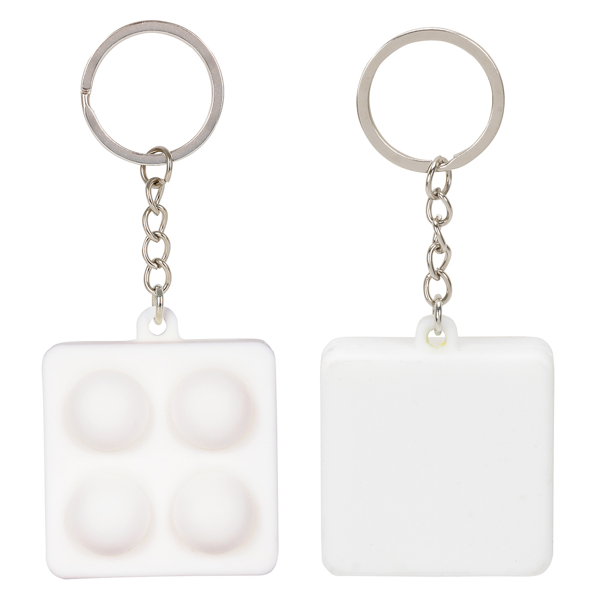 Square Push Pop Key Ring 1