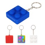 Square Push Pop Key Ring 2 Square Push Pop Key Ring 2