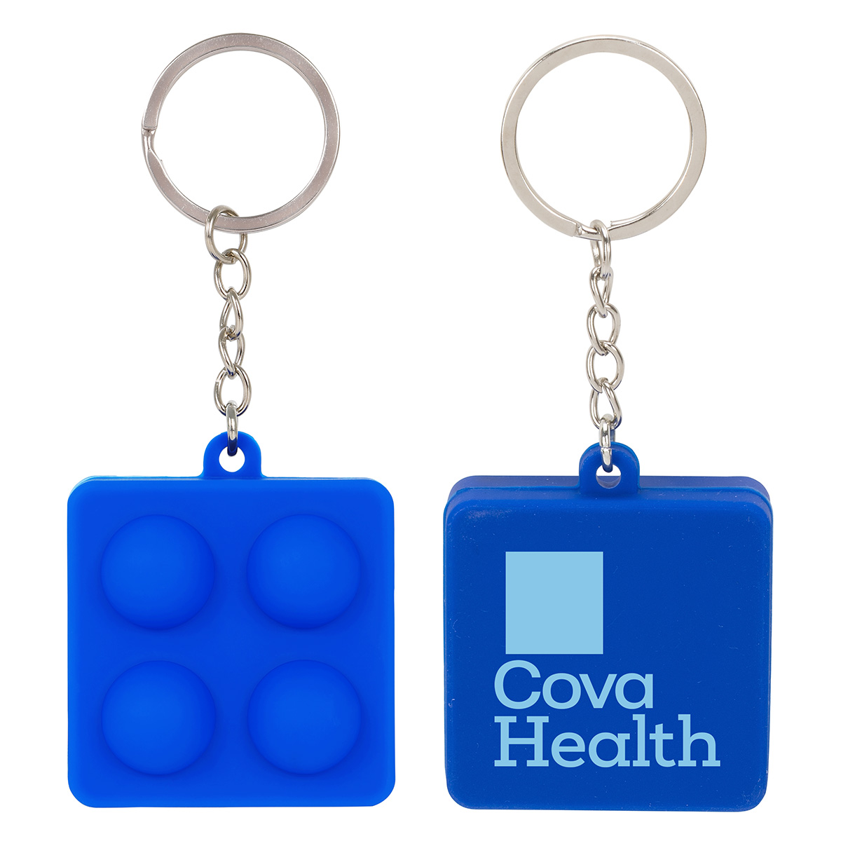 Square Push Pop Key Ring 1