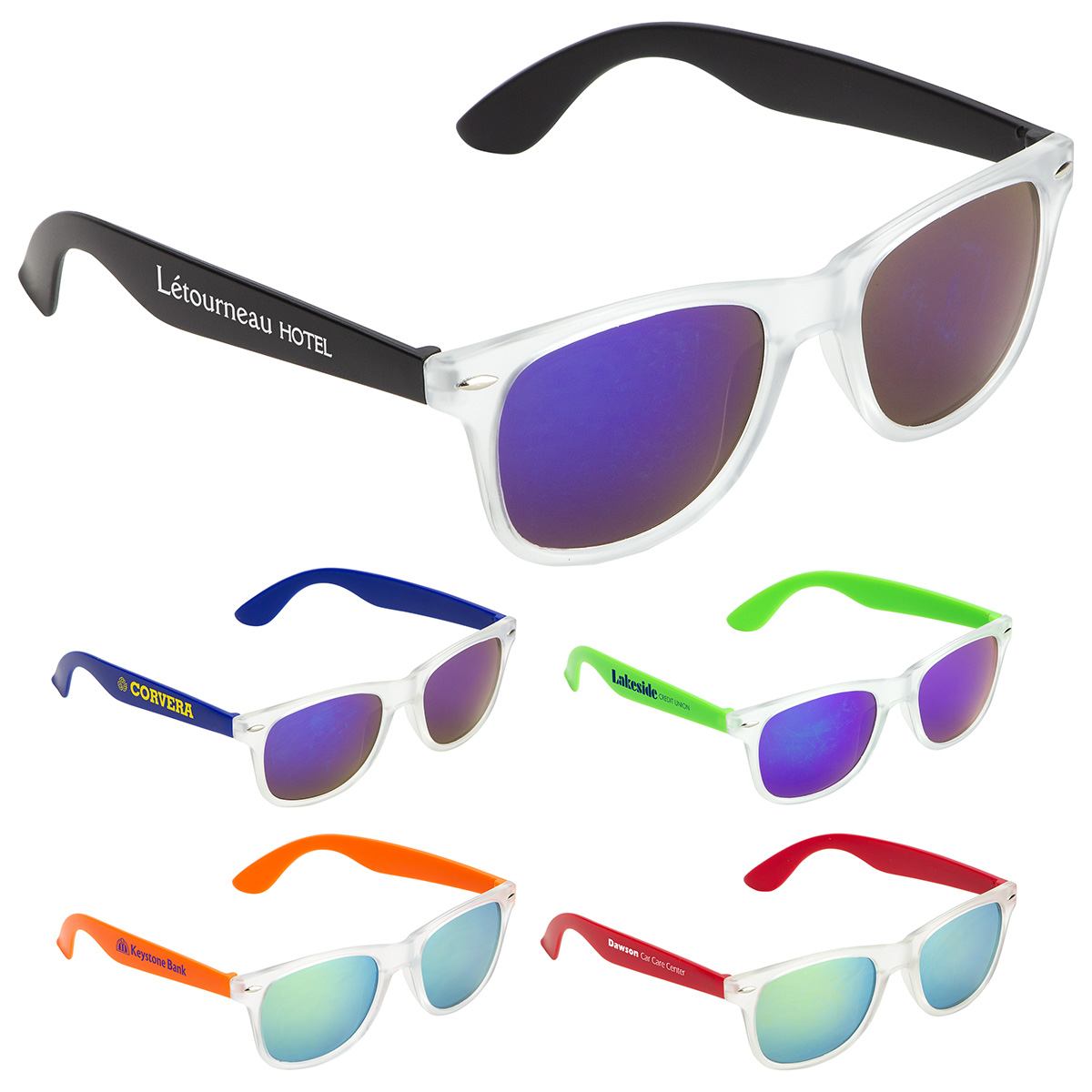 Key West Mirrored Sunglasses 1