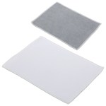 Quick Clean 5" x 7-1/8" Dual Sided Microfiber Cloth - Full Color 2 Quick Clean 5" x 7-1/8" Dual Sided Microfiber Cloth - Full Color 2