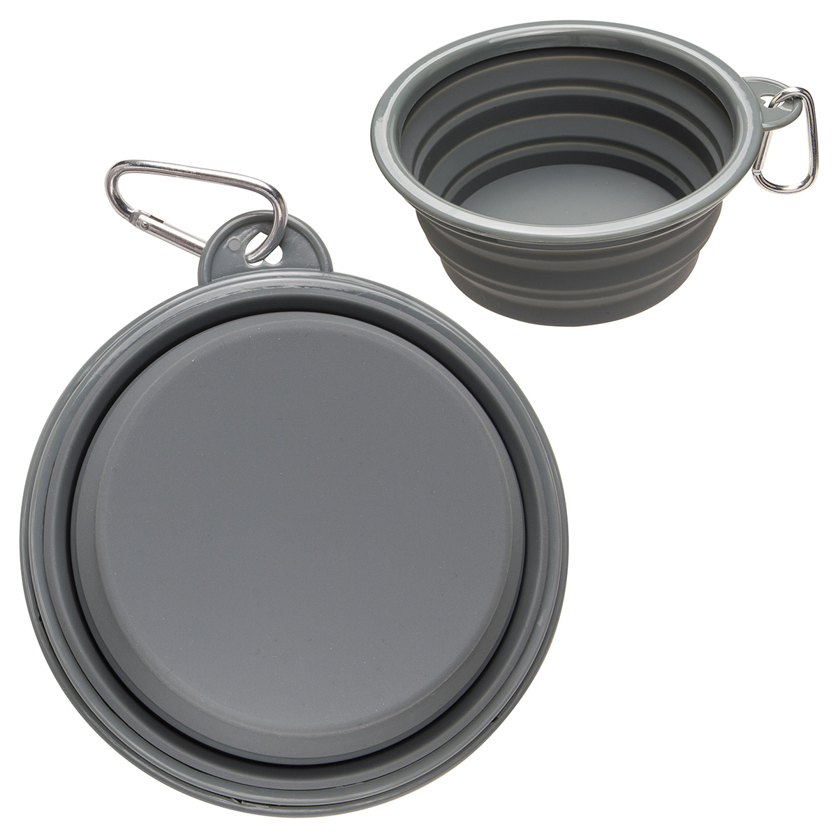 Feed %27N Go Collapsible Pet Bowl with Carabiner 1