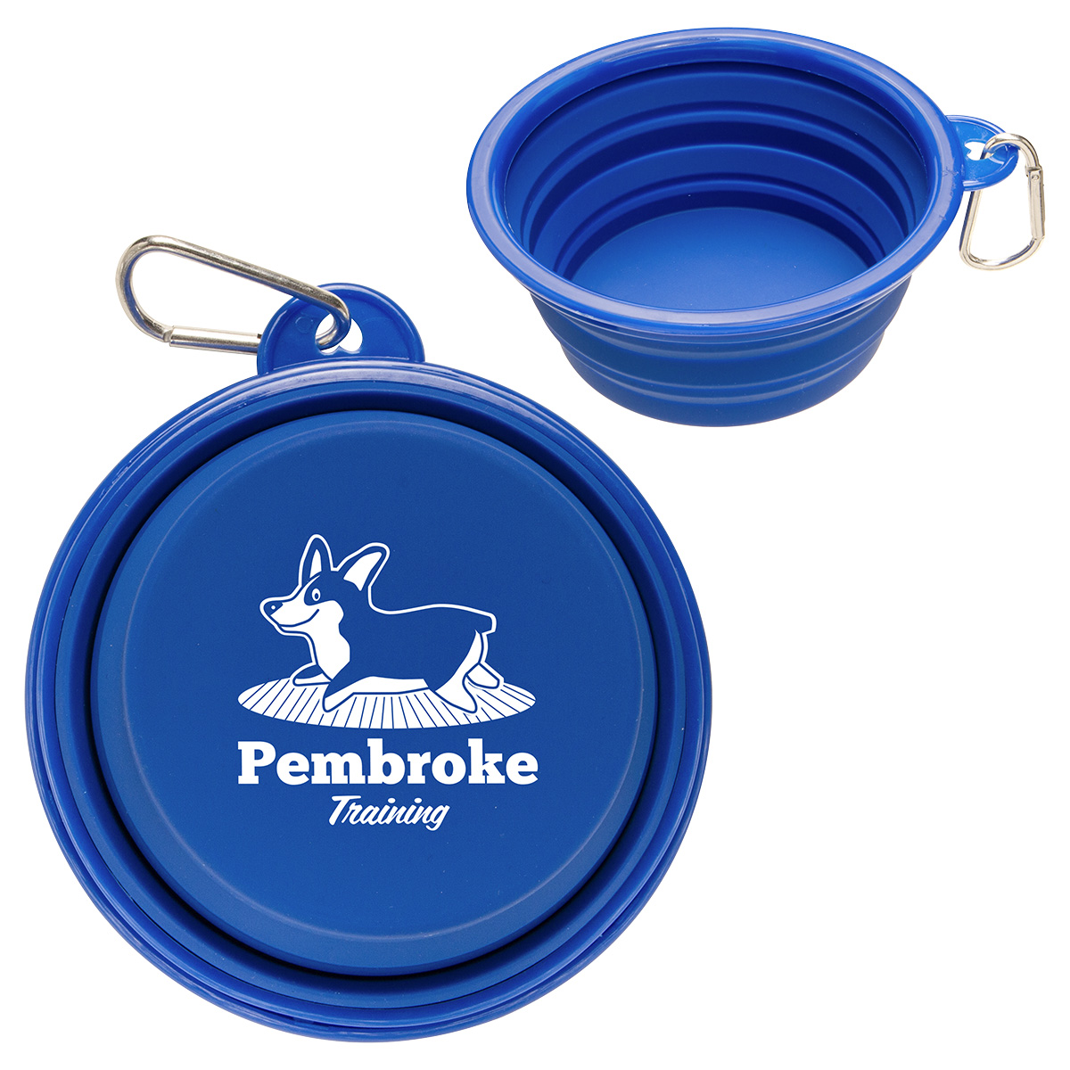 Feed %27N Go Collapsible Pet Bowl with Carabiner 1