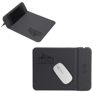 Azure 15W Wireless Charger Mouse Pad with Kickstand 1 Azure 15W Wireless Charger Mouse Pad with Kickstand 1