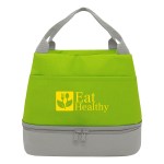 Galley RPET Insulated Lunch Bag - Lime Green/Gray Galley RPET Insulated Lunch Bag - Lime Green/Gray
