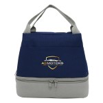 Galley RPET Insulated Lunch Bag - Navy Blue/Gray Galley RPET Insulated Lunch Bag - Navy Blue/Gray
