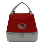 Galley RPET Insulated Lunch Bag - Red/Gray Galley RPET Insulated Lunch Bag - Red/Gray