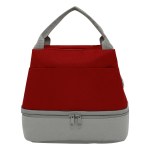 Galley RPET Insulated Lunch Bag - Red/Gray Galley RPET Insulated Lunch Bag - Red/Gray