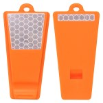 Safety First Reflective Whistle - Orange Safety First Reflective Whistle - Orange