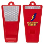 Safety First Reflective Whistle - Red Safety First Reflective Whistle - Red