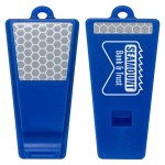 Safety First Reflective Whistle - Blue Safety First Reflective Whistle - Blue
