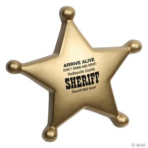 Sheriff%27s Badge Stress Reliever 1 Sheriff%27s Badge Stress Reliever 1