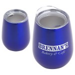 Cabernet 10 oz Vacuum Insulated Stainless Steel Wine Goblet - Red Cabernet 10 oz Vacuum Insulated Stainless Steel Wine Goblet - Red