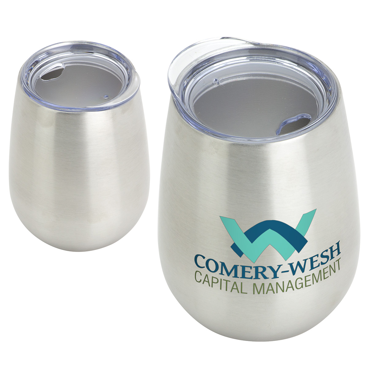 Cabernet 10 oz Vacuum Insulated Stainless Steel Wine Goblet 1