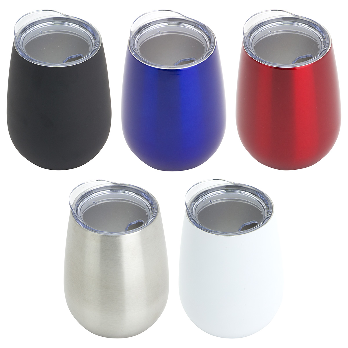 Cabernet 10 oz Vacuum Insulated Stainless Steel Wine Goblet 1