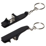 Pop 'N Prop Bottle Opener With Phone Stand - Black Pop 'N Prop Bottle Opener With Phone Stand - Black