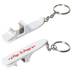 Pop 'N Prop Bottle Opener With Phone Stand - White Pop 'N Prop Bottle Opener With Phone Stand - White