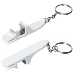 Pop 'N Prop Bottle Opener With Phone Stand - White Pop 'N Prop Bottle Opener With Phone Stand - White