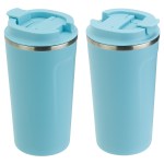 SENSO® Ergo-Grip 16 oz Vacuum Insulated Stainless Steel Tumbler - Aqua Blue SENSO® Ergo-Grip 16 oz Vacuum Insulated Stainless Steel Tumbler - Aqua Blue