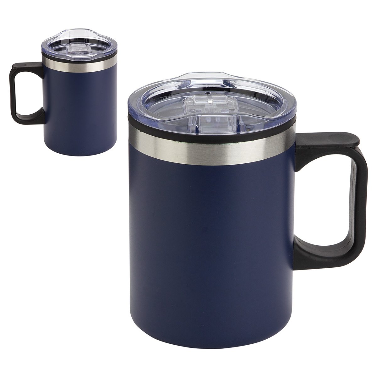 Zara 14 oz Stainless Steel/Polypropylene Mug 1