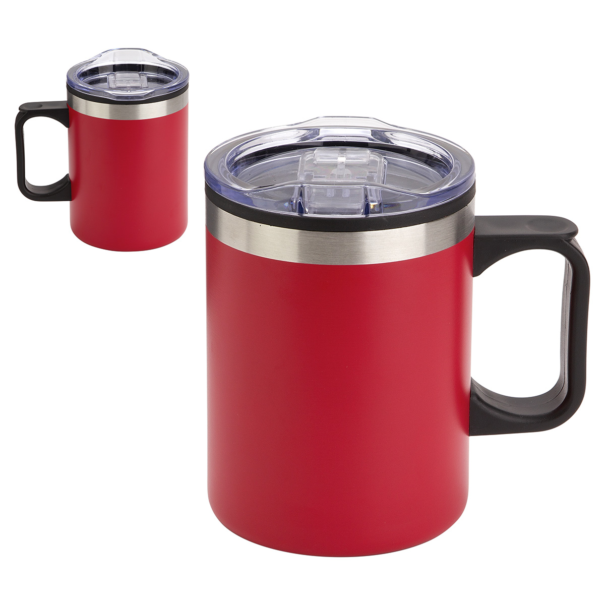 Zara 14 oz Stainless Steel/Polypropylene Mug 1