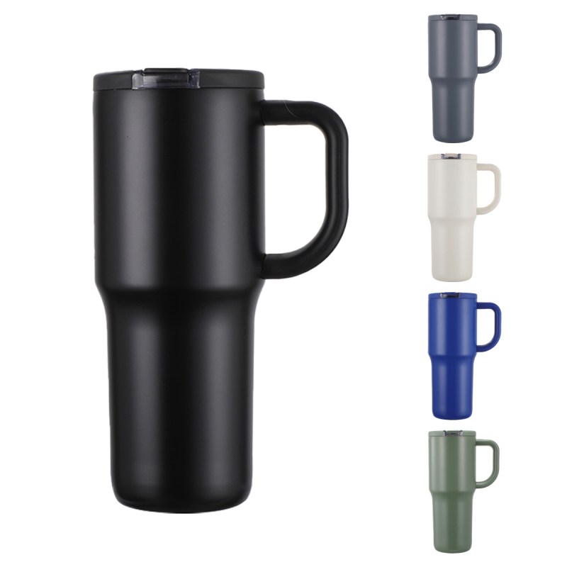 Everest 30 oz Vacuum Insulated Eco-Friendly Mug 1 Everest 30 oz Vacuum Insulated Eco-Friendly Mug 1