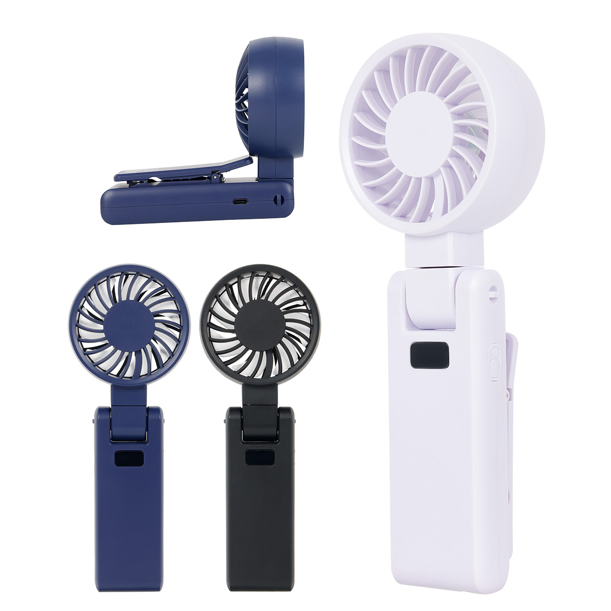 Purl High Speed Rotatable Handheld Fan With Clip 1