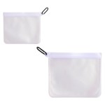 Midas Zip Top Utility Bag with Carabiner - White Midas Zip Top Utility Bag with Carabiner - White
