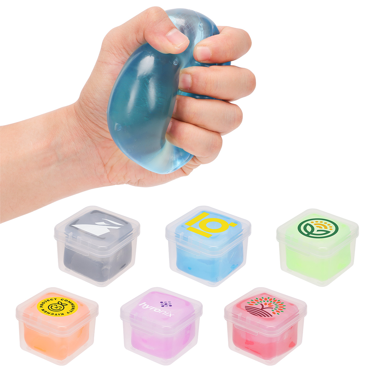 Squishy Cube Stress Reliever in Box 1