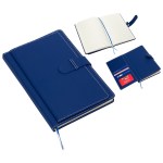 Travel Journal with Card Pockets - Blue Travel Journal with Card Pockets - Blue