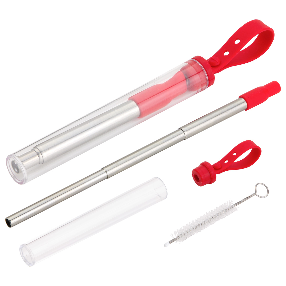 Sip 'N Slide Telescoping Straw With Cleaning Brush 1