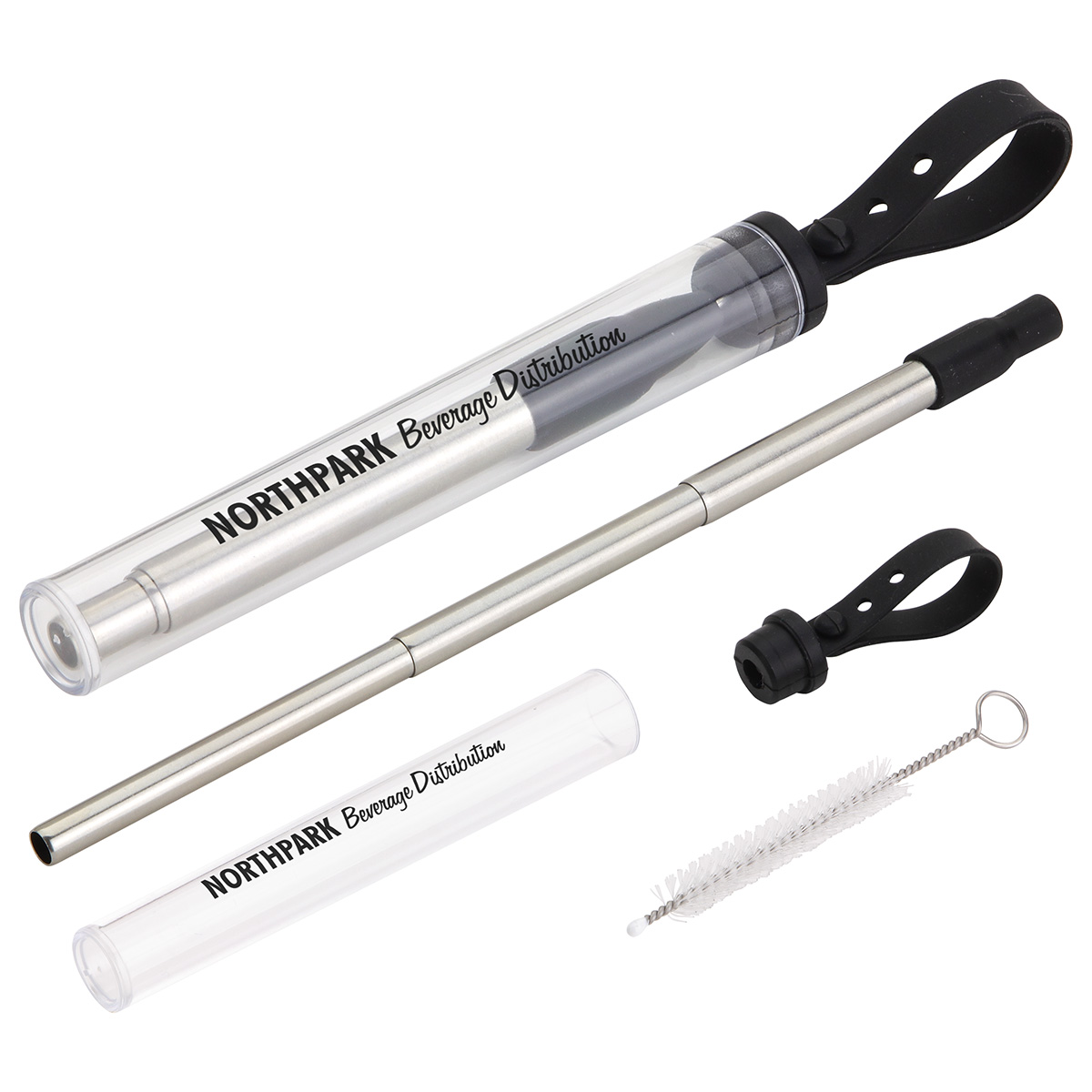 Sip 'N Slide Telescoping Straw With Cleaning Brush 1