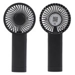Easy Breeze Rechargeable Hand Fan - Black Easy Breeze Rechargeable Hand Fan - Black