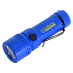 Best Buddy Tools® Rechargeable LED Clip Flashlight - Blue Best Buddy Tools® Rechargeable LED Clip Flashlight - Blue