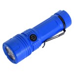 Best Buddy Tools® Rechargeable LED Clip Flashlight - Blue Best Buddy Tools® Rechargeable LED Clip Flashlight - Blue