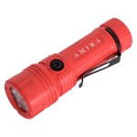 Best Buddy Tools® Rechargeable LED Clip Flashlight - Red Best Buddy Tools® Rechargeable LED Clip Flashlight - Red
