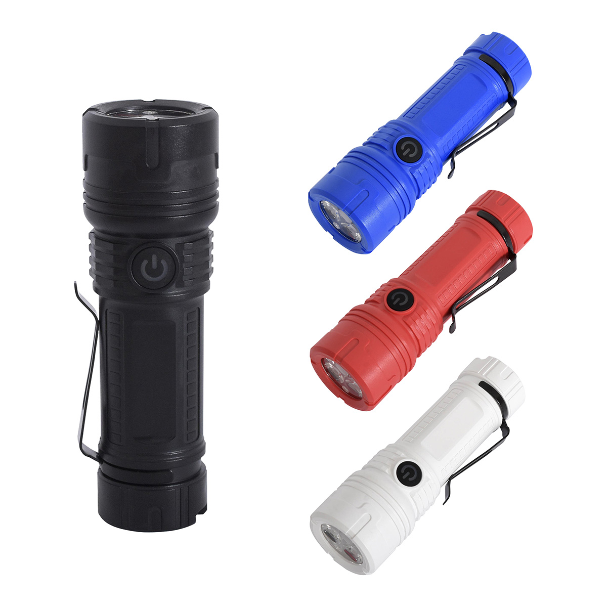 Best Buddy Tools® Rechargeable LED Clip Flashlight 1