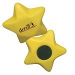 Star Stress Reliever Magnet - Yellow Star Stress Reliever Magnet - Yellow