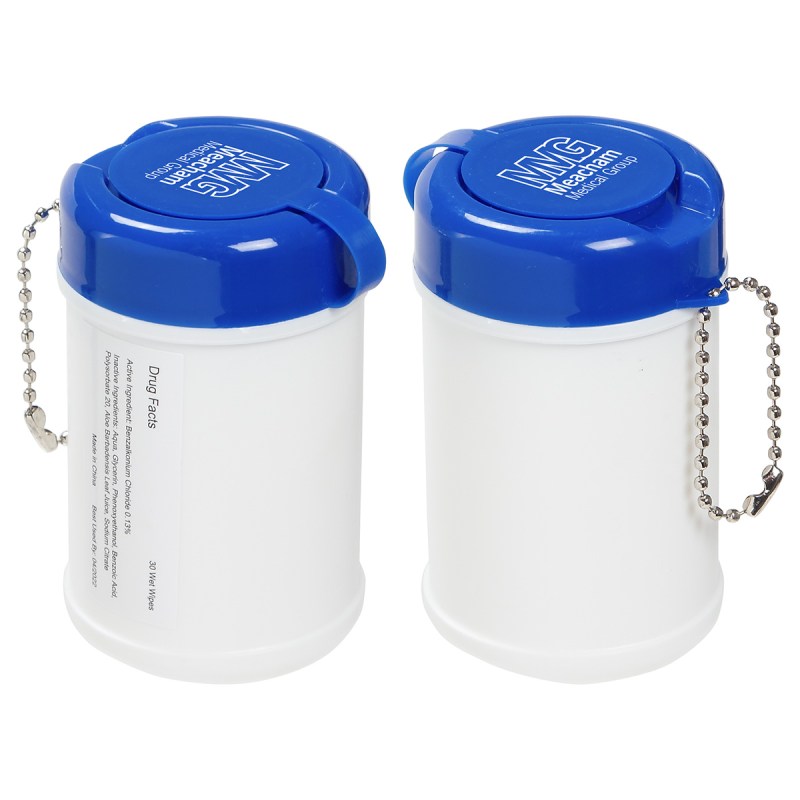 Travel Well Sanitizer Wipes Key Chain 1 Travel Well Sanitizer Wipes Key Chain 1