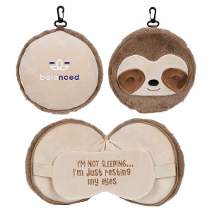 Comfort Pals™ Sloth 2-in-1 Pillow Sleep Mask 1 Comfort Pals™ Sloth 2-in-1 Pillow Sleep Mask 1