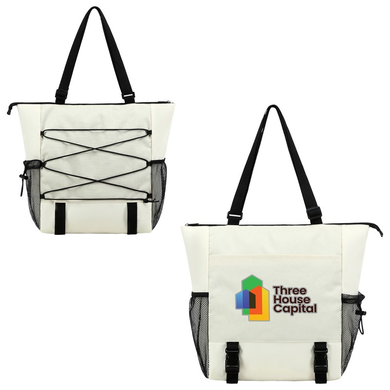Halsted 600D Ripstop and Washed Nylon Zippered Tote Bag 1 Halsted 600D Ripstop and Washed Nylon Zippered Tote Bag 1