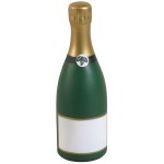 Champagne Bottle Stress Reliever - Green Champagne Bottle Stress Reliever - Green