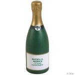 Champagne Bottle Stress Reliever - Green Champagne Bottle Stress Reliever - Green