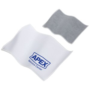Quick Clean 5" x 7-1/8" Dual Sided Microfiber Cloth 1 Quick Clean 5" x 7-1/8" Dual Sided Microfiber Cloth 1
