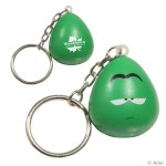 Mood Maniac Stress Reliever Key Chain-Apathetic 1 Mood Maniac Stress Reliever Key Chain-Apathetic 1